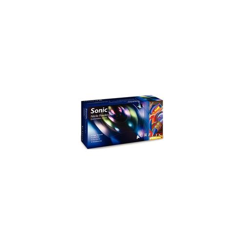 Supermax 93778 Aurelia Sonic Powder Free Nitrile Gloves N/S Large Indigo 300/Bx Supermax 93778 Aurelia Sonic Powder Free Nitrile Gloves N/S Large Indigo 300/Bx